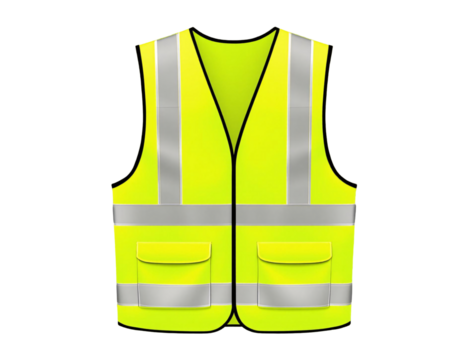 High-Visibility Reflective Safety Vest – Worker Protection and Enhanced Visibility