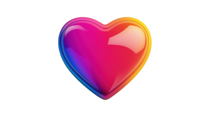 Heart-shaped sticker mockup white digital graphics visual arts direct view design concept