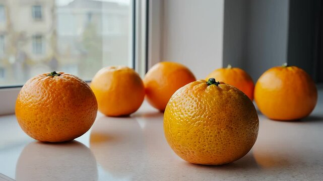 Sweet Orange with Natural Light