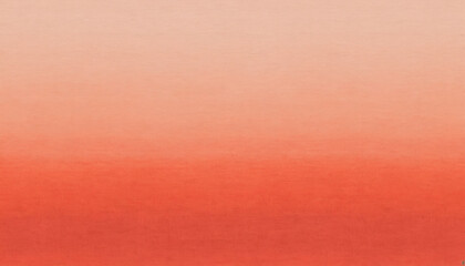 Fototapeta premium Warm peach and coral gradient with a velvety, fabric-like texture