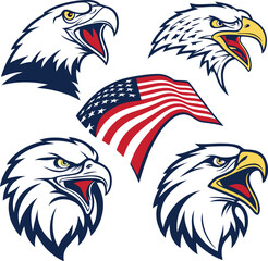 american eagle head logo