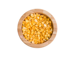 bowl of dry mango
