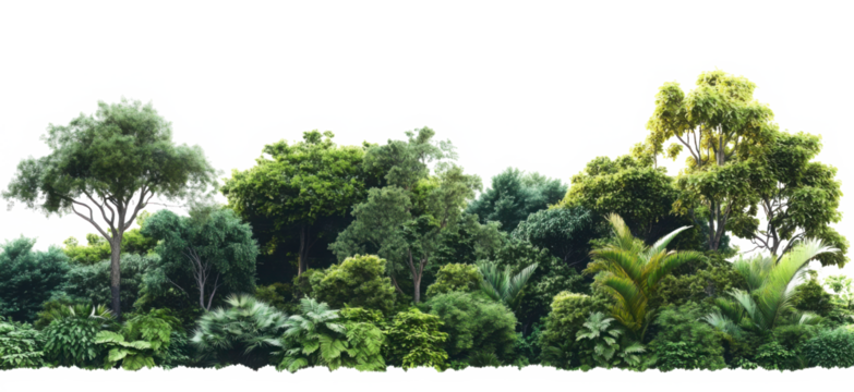 PNG Amazon rainforest landscape nature outdoors scenery.
