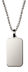 Fototapeta premium PNG Dog tag necklace pendant jewelry locket. 