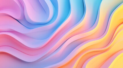 Colorful Abstract Wavy Pattern: Usage and Purpose Explained