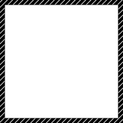 Creative and Colorful Square Border: Frames and Borders 