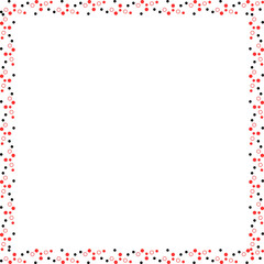 Creative and Colorful Square Border: Frames and Borders 