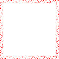 Creative and Colorful Square Border: Frames and Borders 
