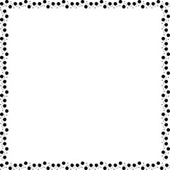 Creative and Colorful Square Border: Frames and Borders 