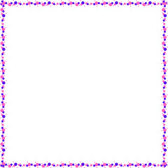 Obraz premium Creative and Colorful Square Border: Frames and Borders 