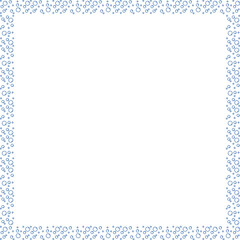 Creative and Colorful Square Border: Frames and Borders 