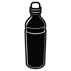 vector illustration of a bottle