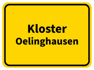 Obraz premium Illustration eines Stadteingangsschildes mit der Aufschrift 