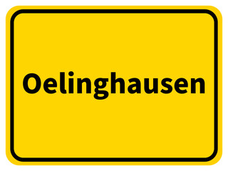 Illustration eines Ortseingangsschildes Neheim, einem Stadtteil von Arnsberg im Sauerland