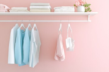 Stylish Pastel Wardrobe Design