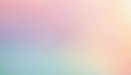 Soft pastel gradient background with gentle blur, subtle film grain, and smooth color transitions