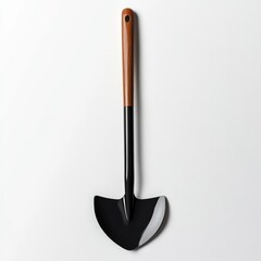 High-quality garden shovel on white background for gardening