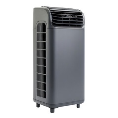 Portable Energy Efficient Air Cooler Isolated on Transparent Background