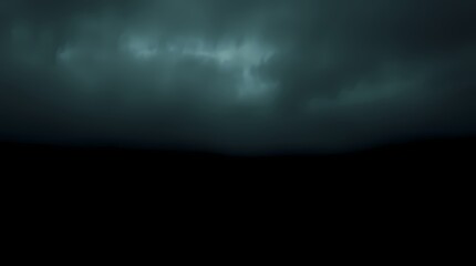 Fototapeta premium Dramatic Sky: A dark, moody sky, filled with a sense of impending storm and intense emotion, captures the raw power and untamed beauty of nature.