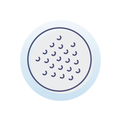 Golf Ball Vector icon
