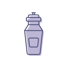 Water Bottle Vector icon