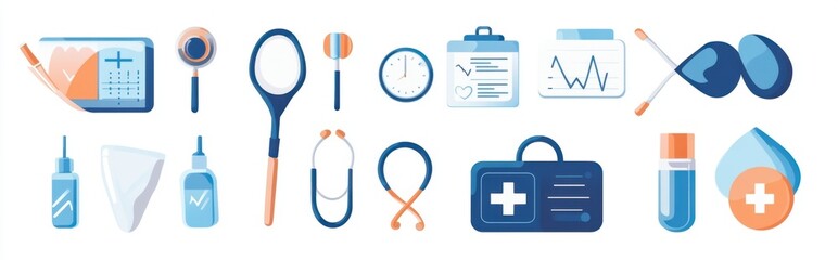 Obraz premium Medical Equipment Collection