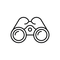 Binoculars Vector icon