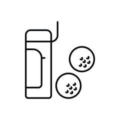Ball Bag Vector icon