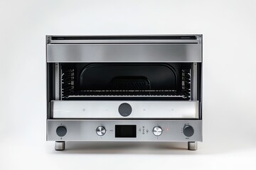 Obraz premium Microwave oven isolated on white background