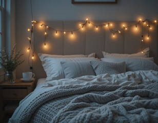 Fototapeta premium Serene Glow – Stunning Soft Light & Relaxing Ambience Illustrations for Cozy and Peaceful Spaces