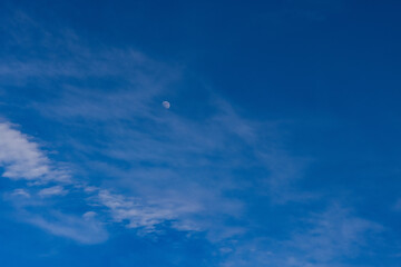 blue sky with clouds