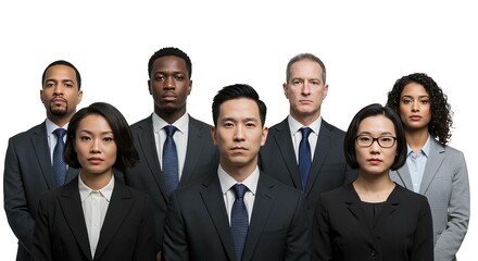 Group of Diverse Business Professionals – Leadership, Team Unity, and Corporate Identity for Business Success and Branding, diversity and inclusion campaigns, corporate identity branding, leadership