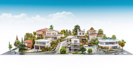 A photo of a real estate investment portfolio
