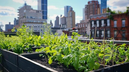 Fototapeta premium Organic Fertilizer For Urban Gardening