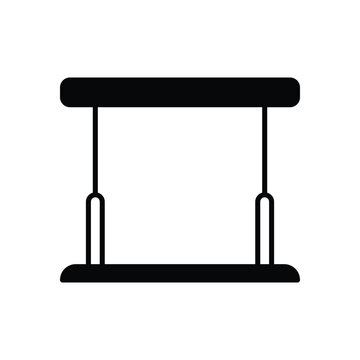 Parallel Bars Vector icon