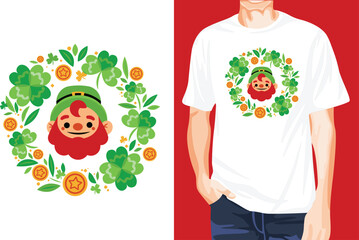 St Patricks Clovers Tshirt