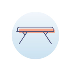 Balance Beam  Vector icon