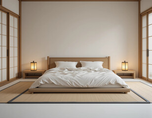 Japanese Zen – Stunning Minimalist Japanese Interior Illustrations for Harmony and Serenity