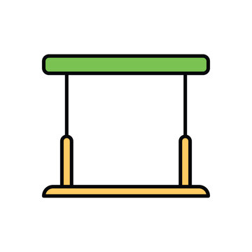 Parallel Bars Vector icon