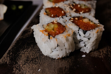 food, asian, dinner, Sushi, Tuna, Spicy tuna, Rice, Seaweed, Japanese, Roll, Restaurant, Fish, Seafood, Eat, Hunger, Asia, Sushi roll, Spicy, Food photography, sashimi, sushi, fish, japanese, rice, sp