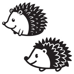 hedgehog vector
