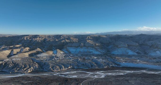 Zanda Tulin National Geological Park in tibet, China