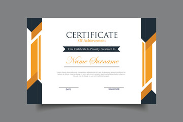 certificate template design