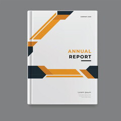 annual report template cover design