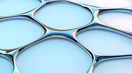 Abstract Chrome Network Design Background