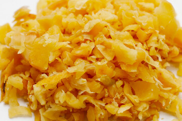 Dries cabbage leaves praserveg vegetables