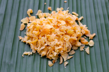 Dries cabbage leaves praserveg vegetables