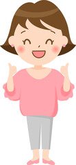 女性　かわいい　おしゃれ　ピンク　全身　動画　いいね