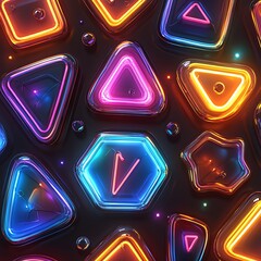 Obraz premium Splash abstract neon color high resolution hd Background