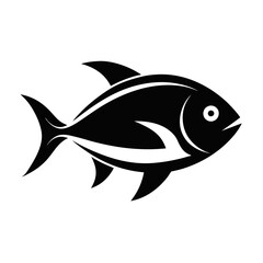 Fish and Seafood Flat Icons for Food Apps and Websites - Vector, Cartoon, Clipart, Line Art, Flat vector icons of fish and seafood for food apps, websites, and digital food design